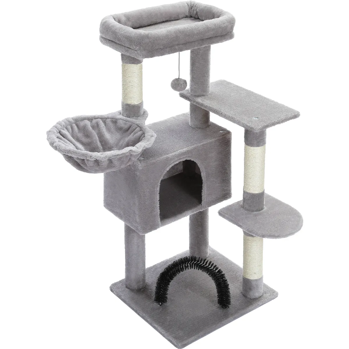 Arbre à Chat 106 cm AMT0209 Gris