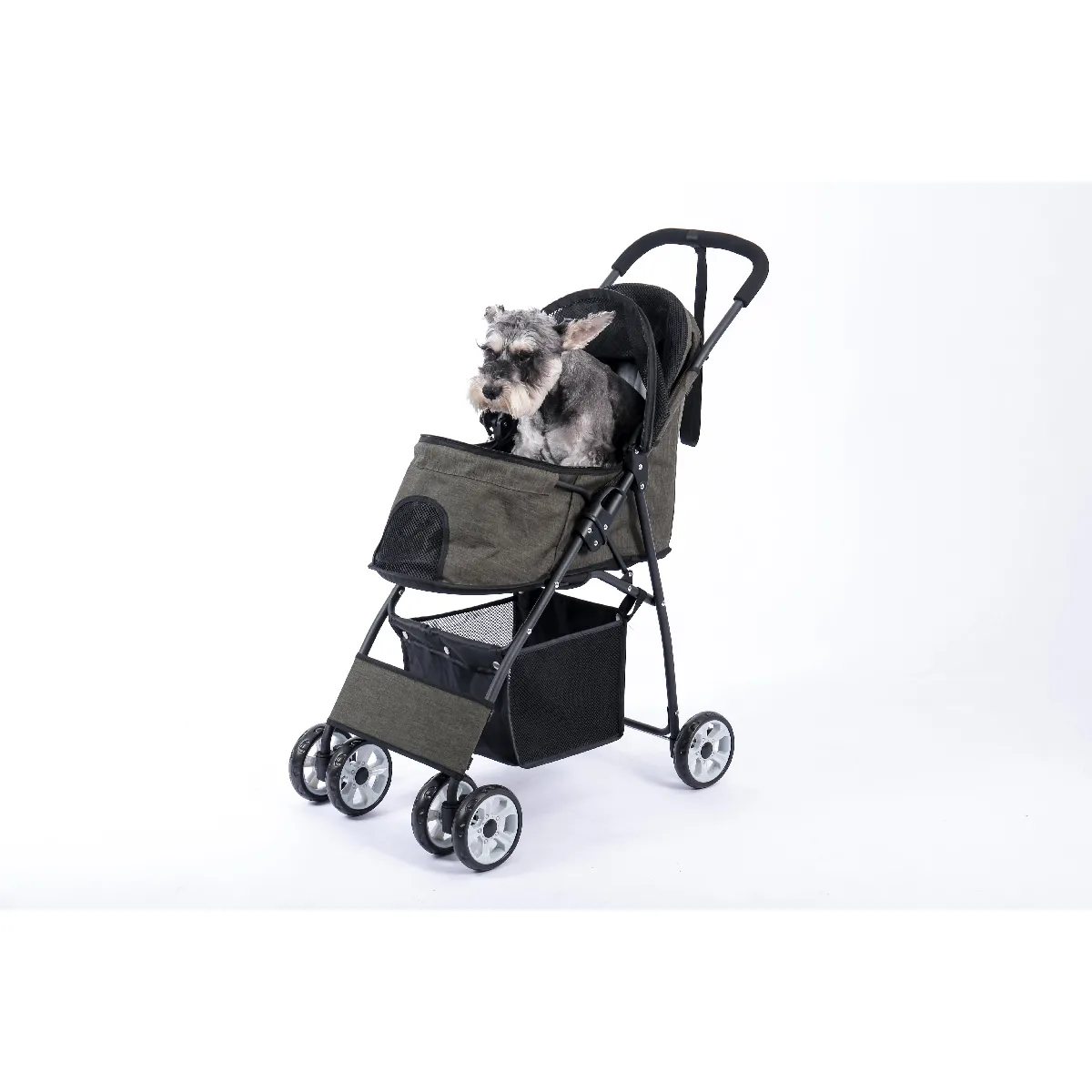 Comparer les prix de Poussette Pour Chien 77 × 43 × 92 cm Vert