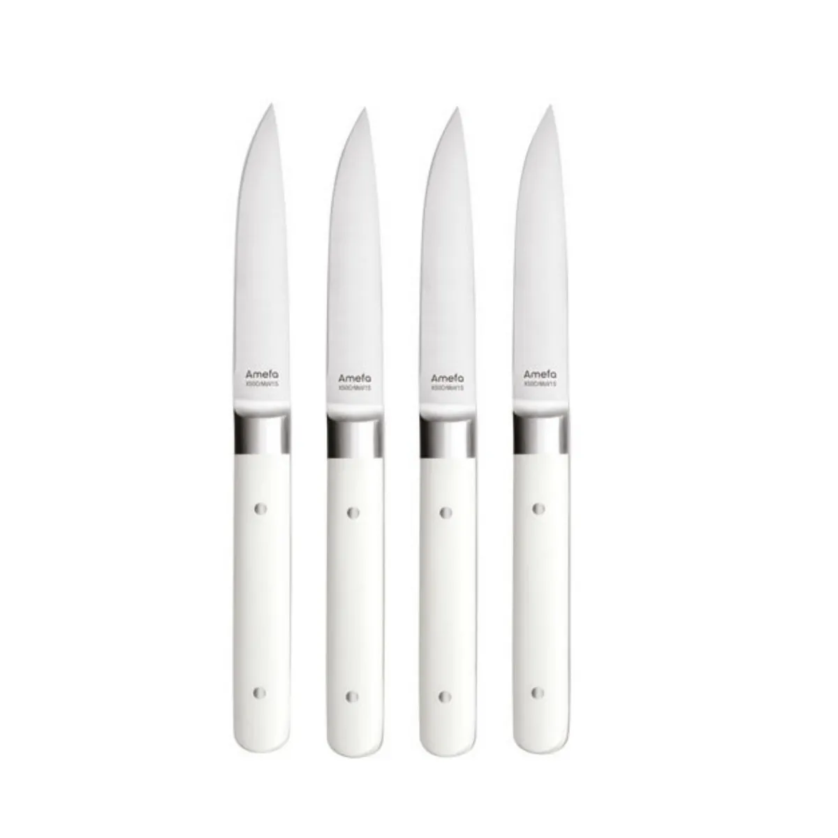 Coffret de 4 couteaux à steak - 4918WHMB02BR4 - Fusion - AMEFA