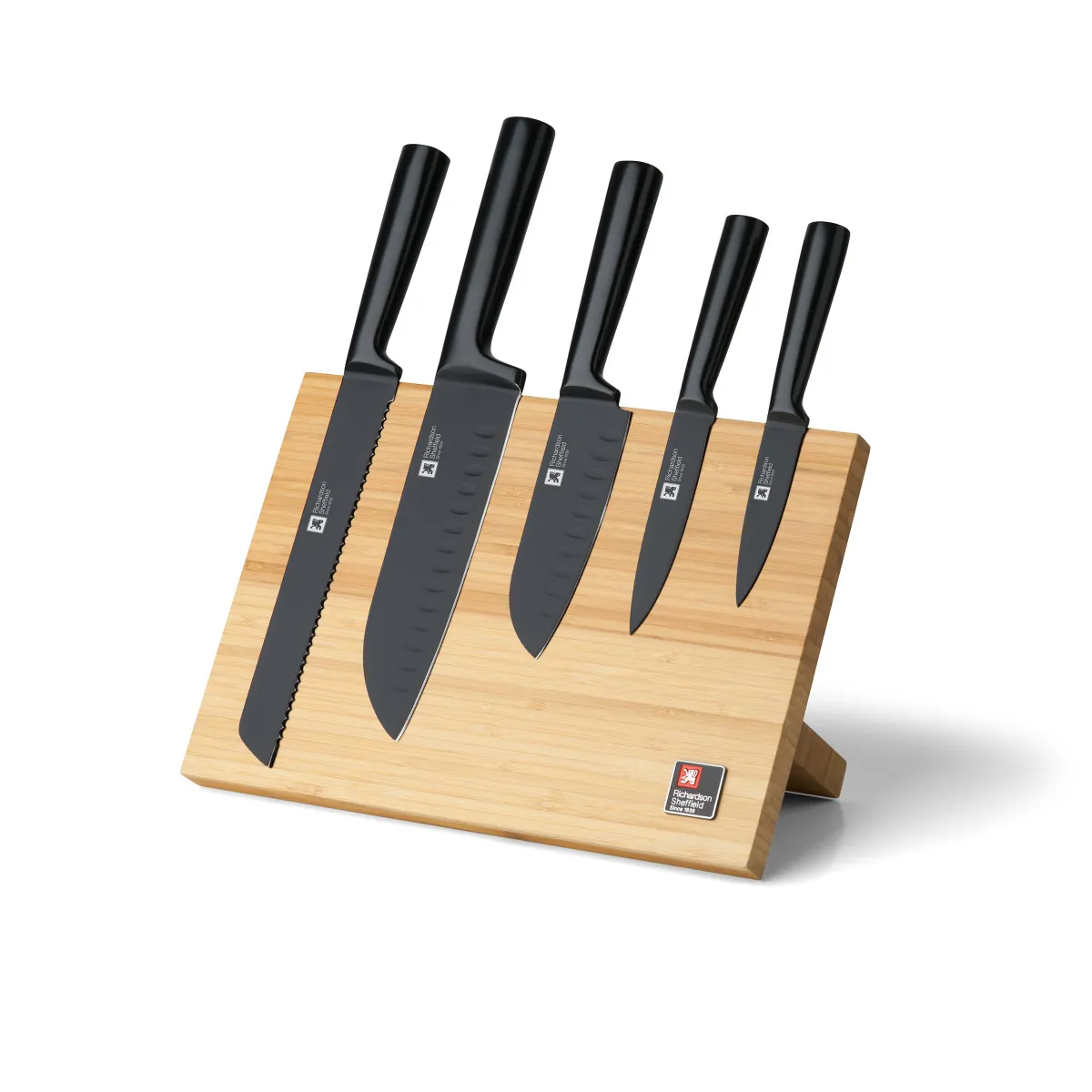 Sabatier Trompette Nox - Bloc 5 Couteaux De Cuisine