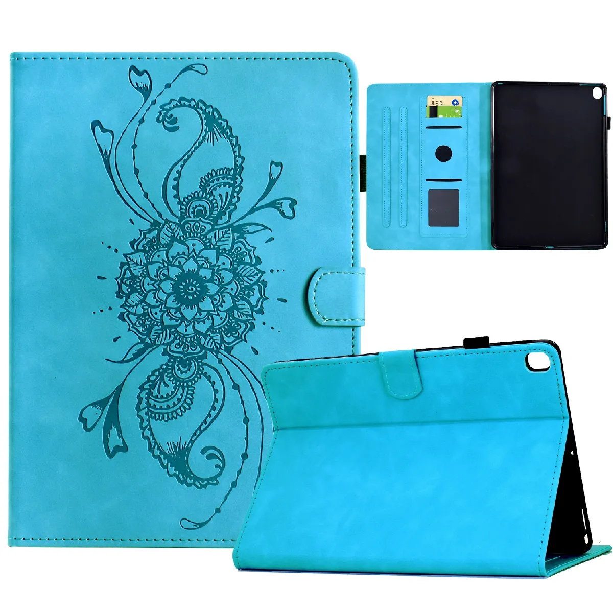 Étui Samsung Galaxy A51 4G Housse Peint Folio Magnétique - Camouflage