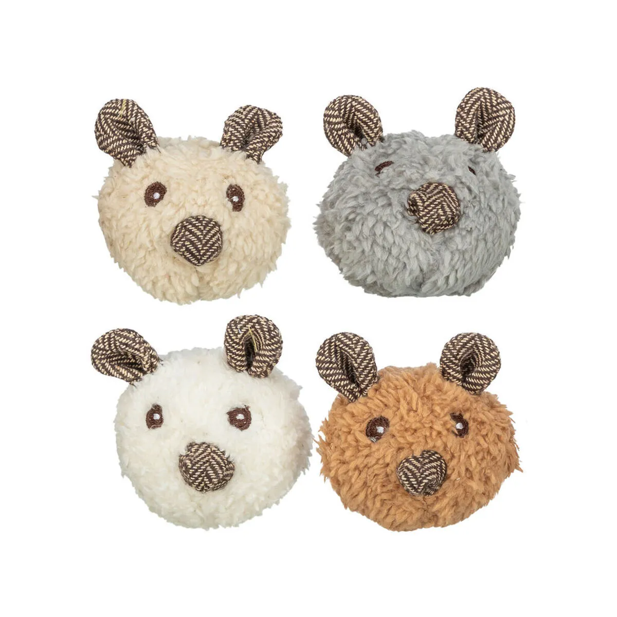 Trixie Multicolore Jouet Peluche Ours Pour Chat - Image 3