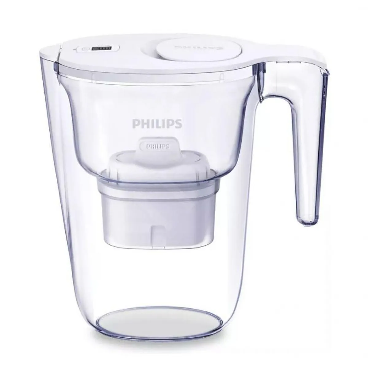 Carafe filtrante Philips PHAWP2933WHT24 2 6 Minuteur numérique Microfiltration - vue 2