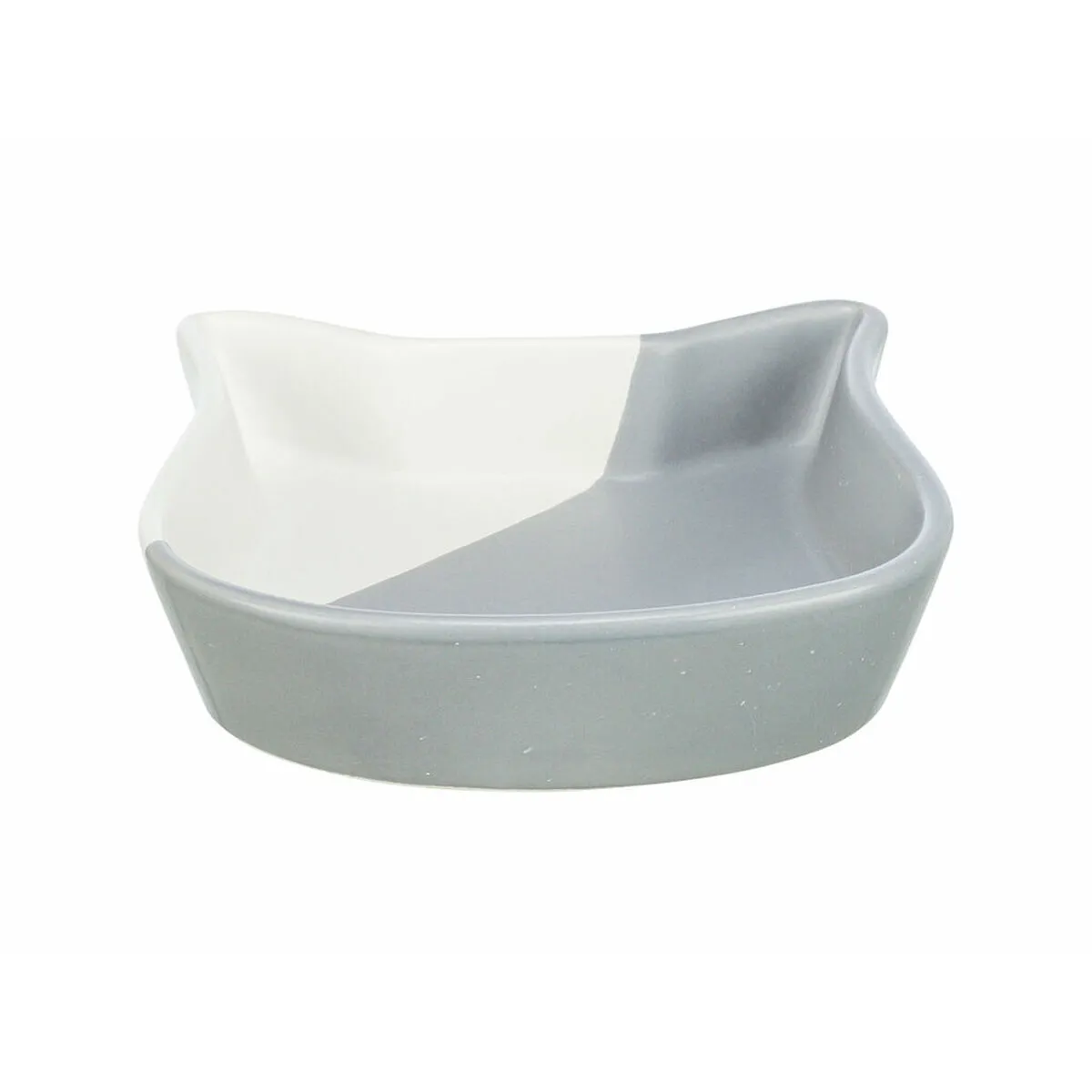 Mangeoire pour chats Trixie Blanc Gris Céramique