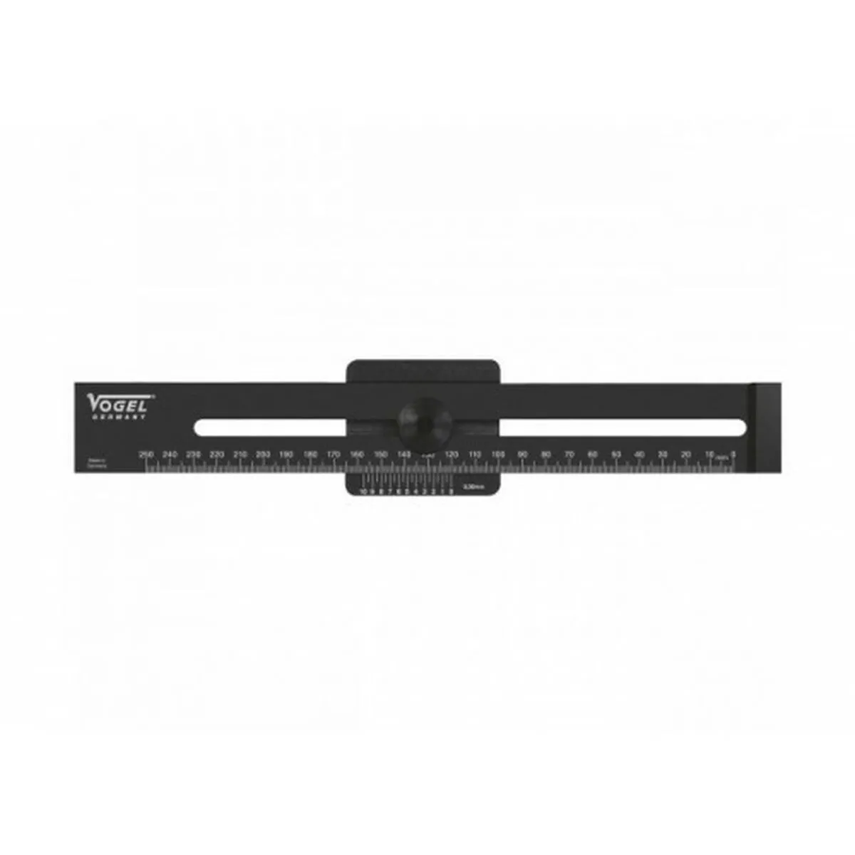 Vogels Noir Règle De Balisage Vogel Aluminium