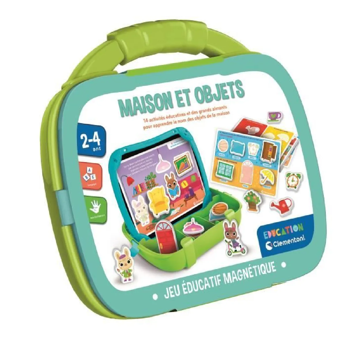 Mallette Magnétique Clementoni 52793 – Apprendre en S'Amusant Dès 2 Ans - vue 10