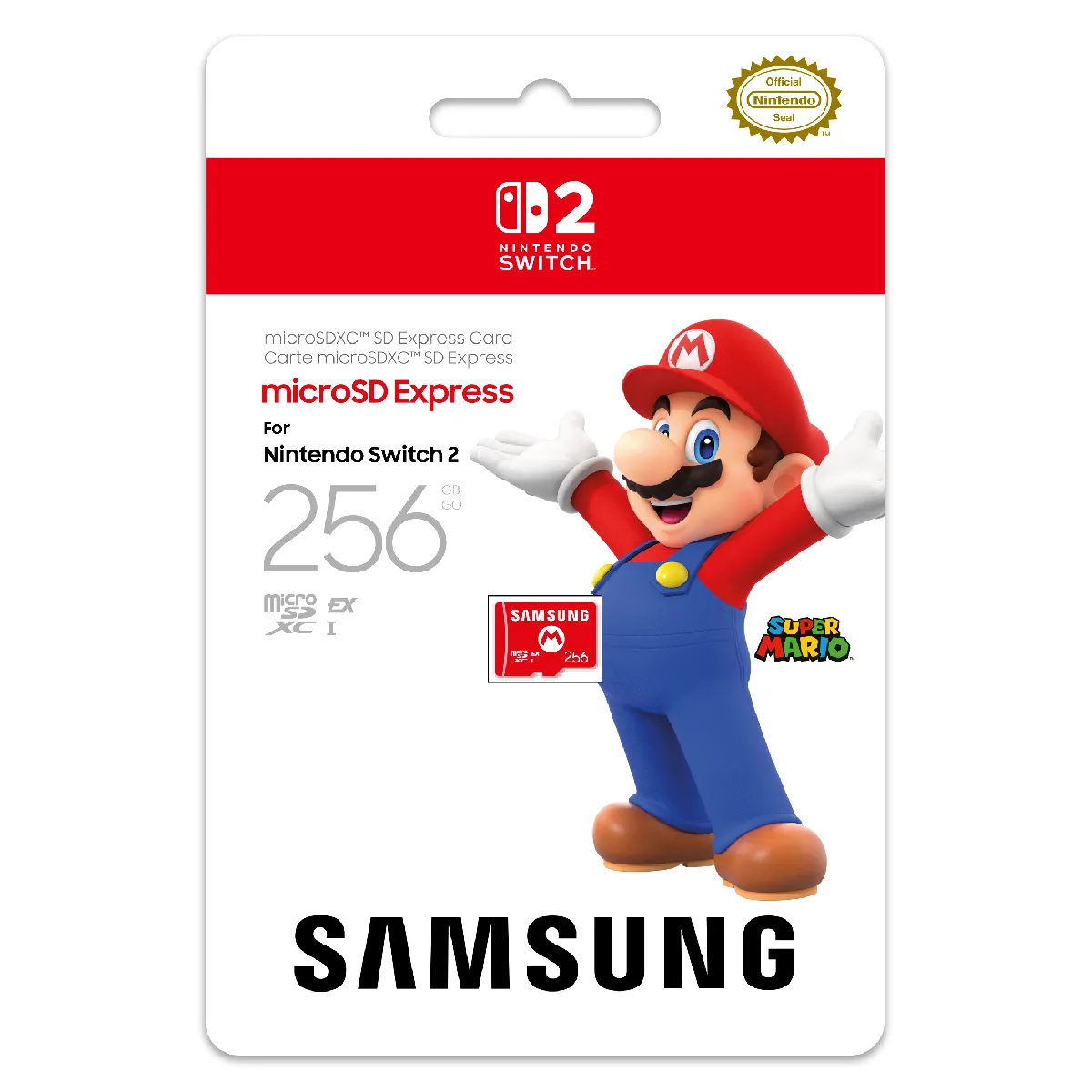 Carte Mémoire Micro Sd Express Switch 2 Samsung - vue 4