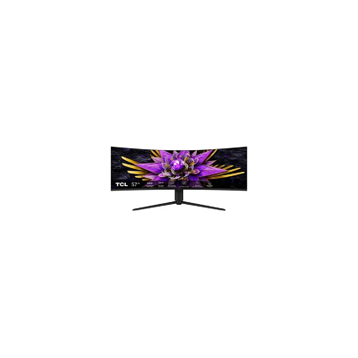 Tcl Noir Ecran Pc Gaming 57R94 57" Incurvé 120 Hz 4K Uhd - Image 4