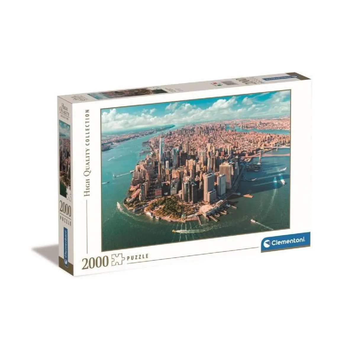 Puzzle 2000 pièces : Lower Manhattan Clementoni Puzzles - vue 2