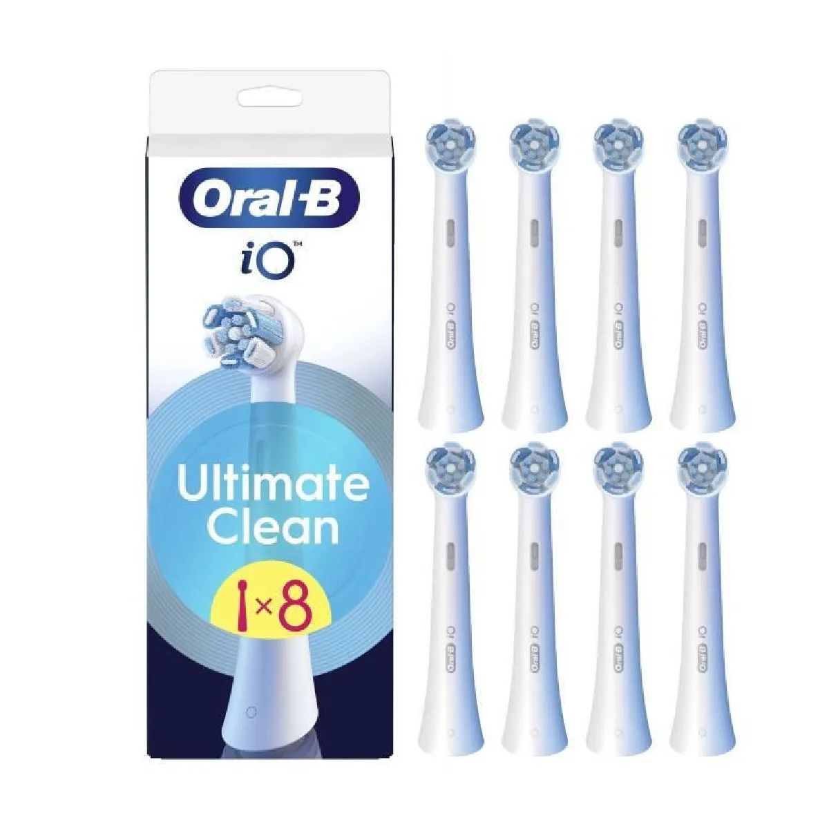 Oral-B Brossettes - iO refills Ultimate Clean - Pack de 8