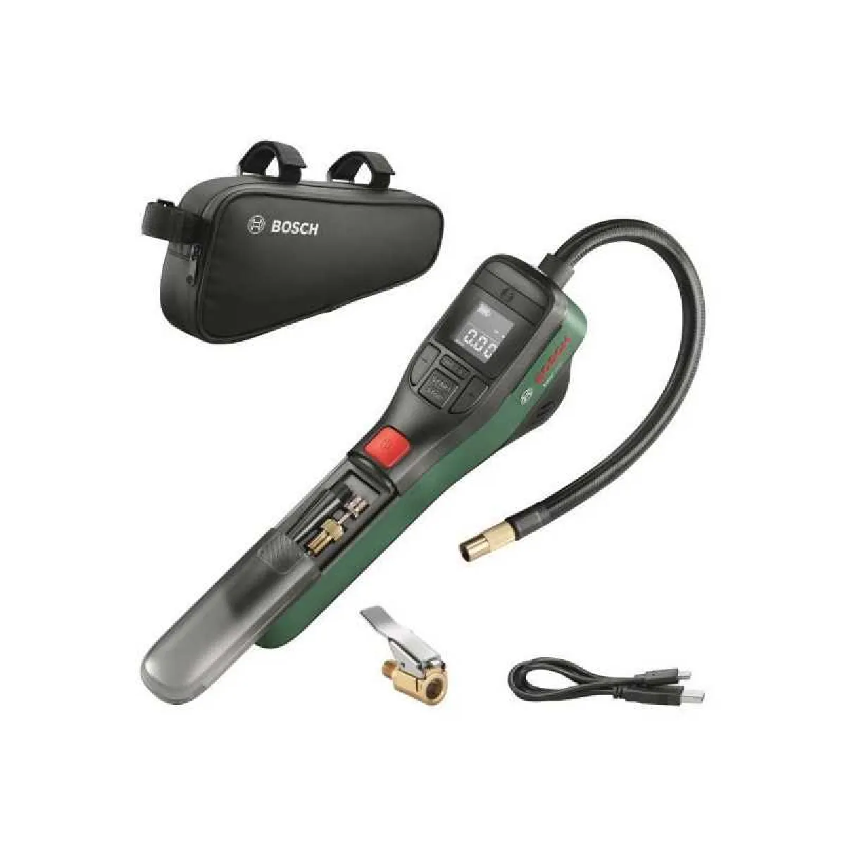 Pompe à air comprimé Easypump avec sacoche vélo Bosch - vue 8