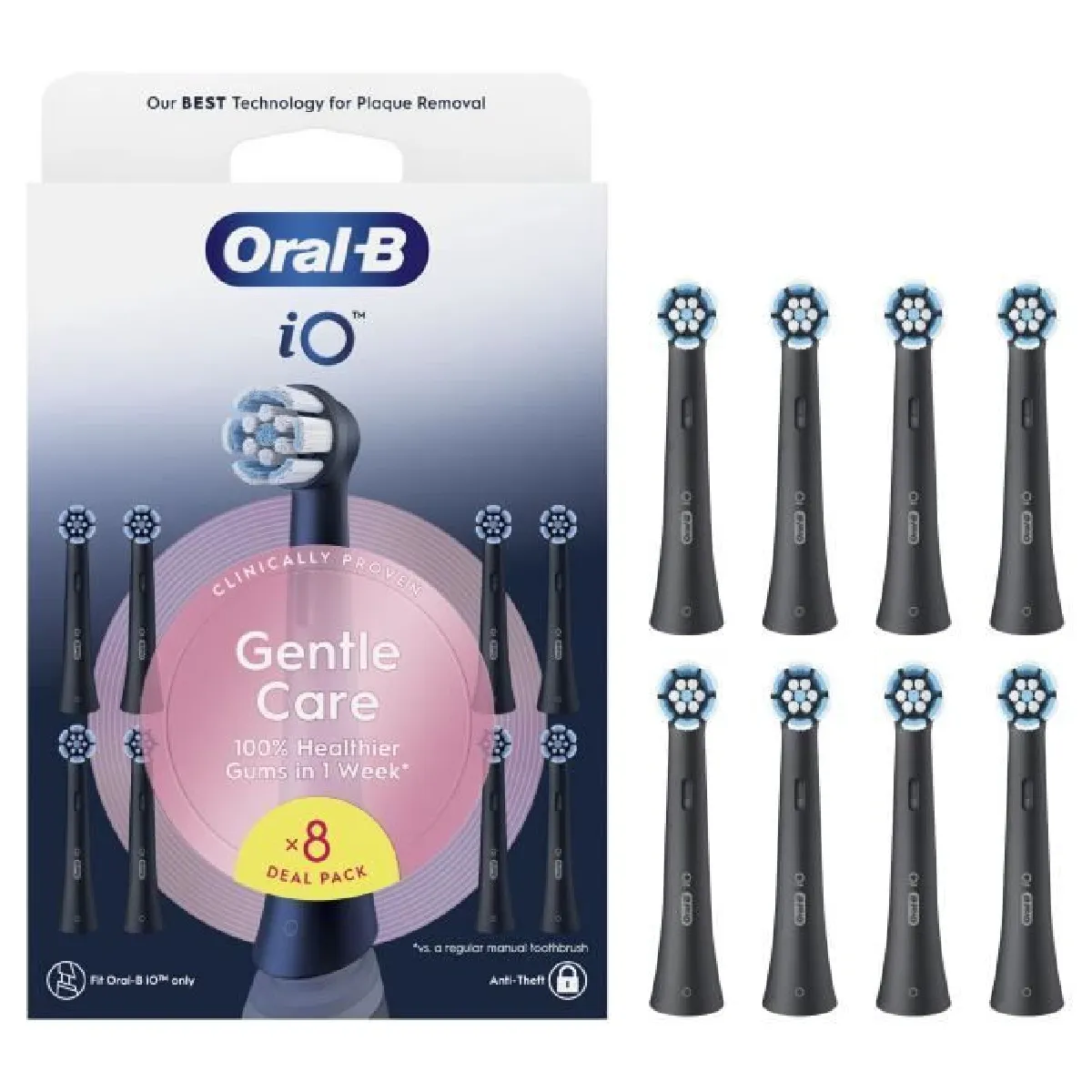 Oral-B Brossettes Io Gentle Care - Pack De 8