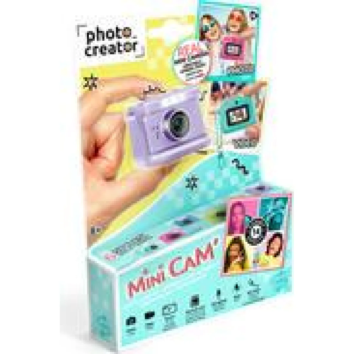 Appareil photo numérique Canal Toys Mini Cam - Violet vintage (CLK 063)
