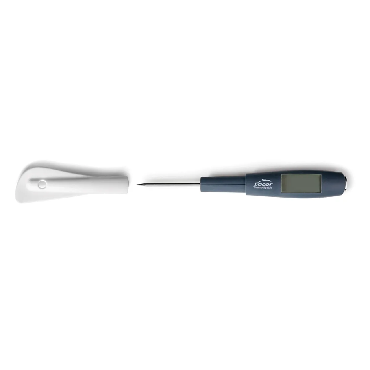 LACOR 62500 SPATULE EN SILICONE AVEC THERMOMÈTRE SONDE