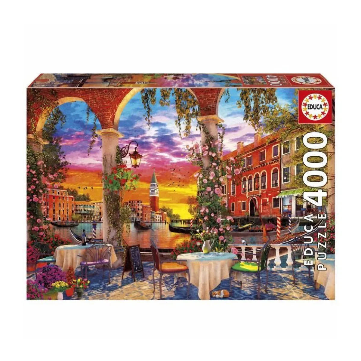 Educa borras Puzzle Venise - 4000 pièces