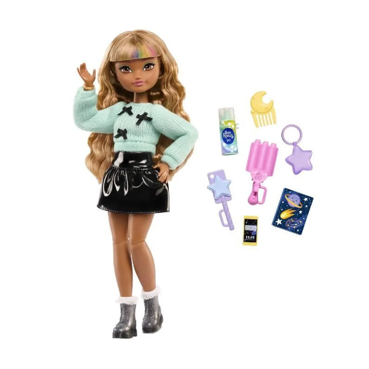 Barbie Dream Besties Zia Poupée avec 7 accessoires Barbie JGG36 - vue 8