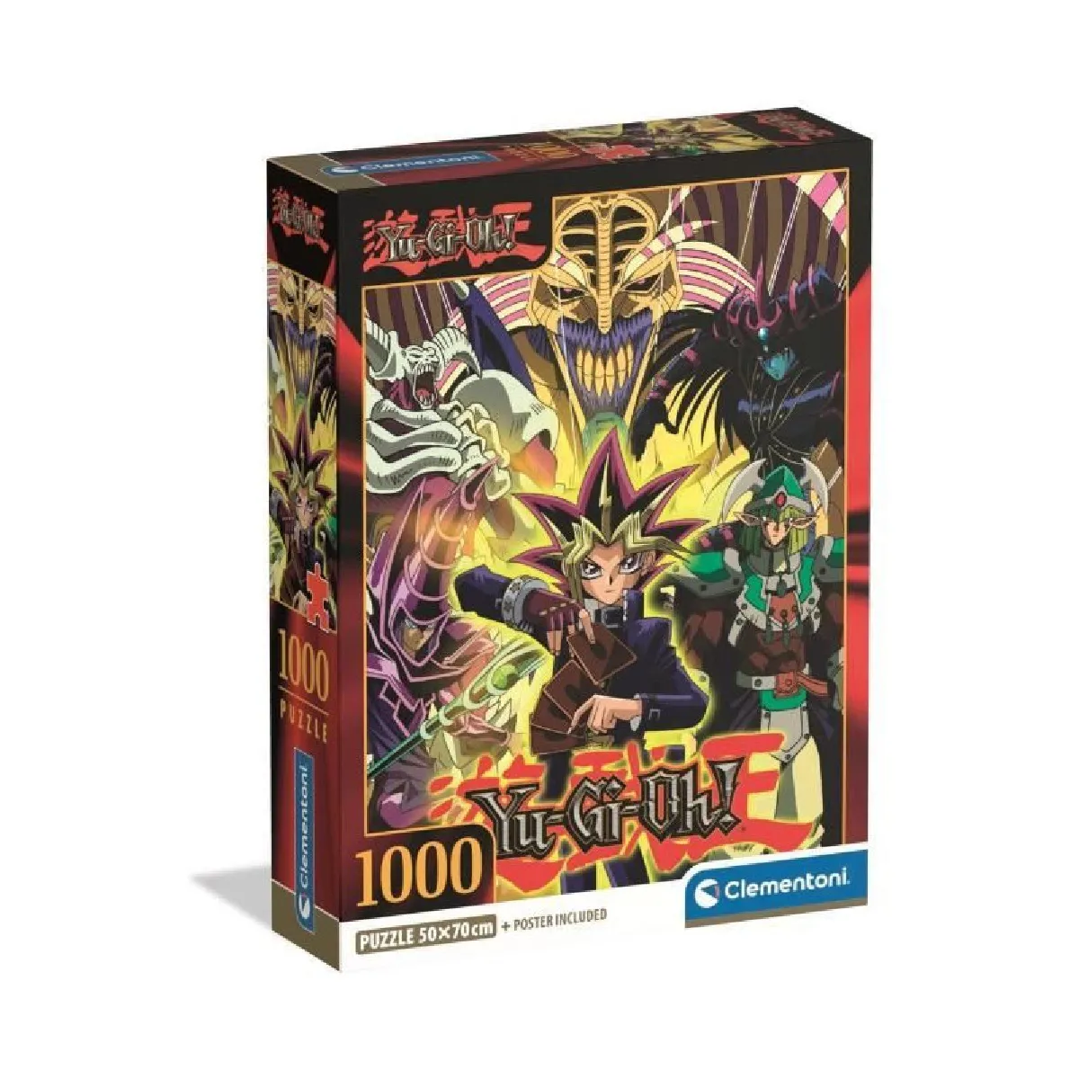 CLEMENTONI - Compact 1000 pieces - Yu-Gi-Oh!