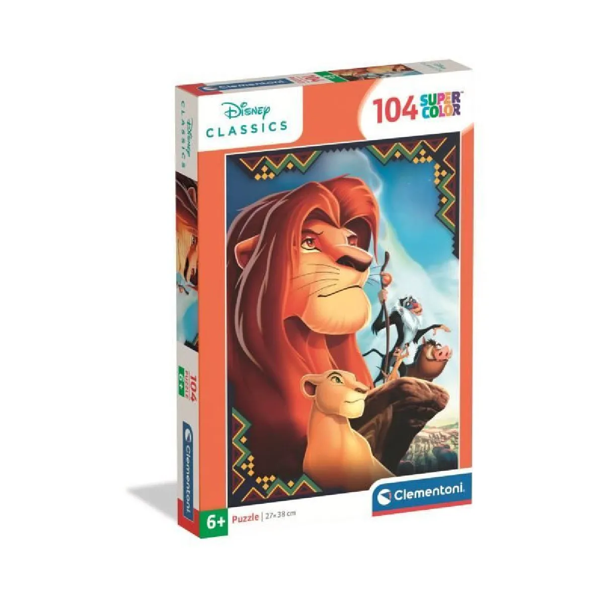 CLEMENTONI 104 pièces Le Roi Lion - vue 3