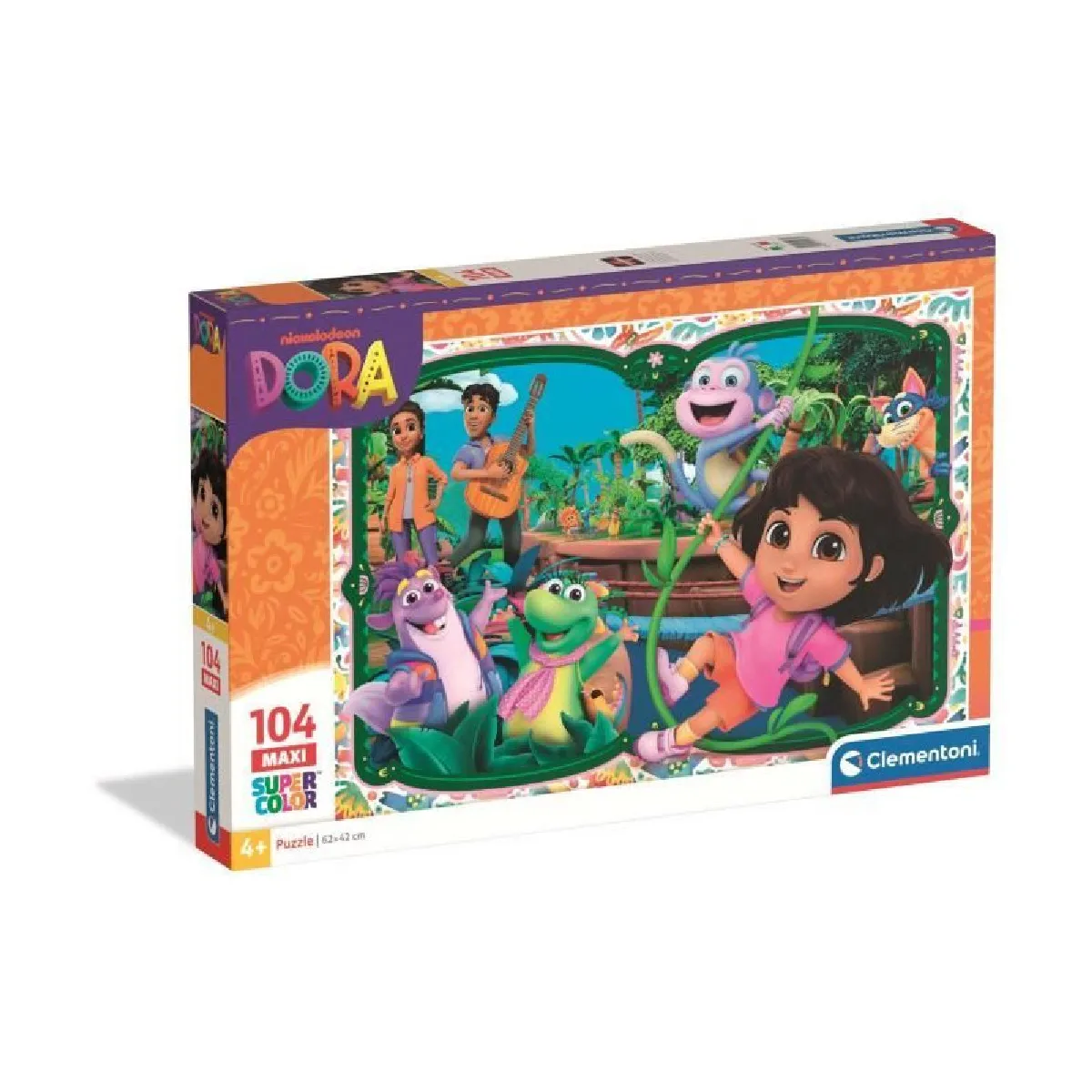 CLEMENTONI - 104 pieces Maxi - Dora