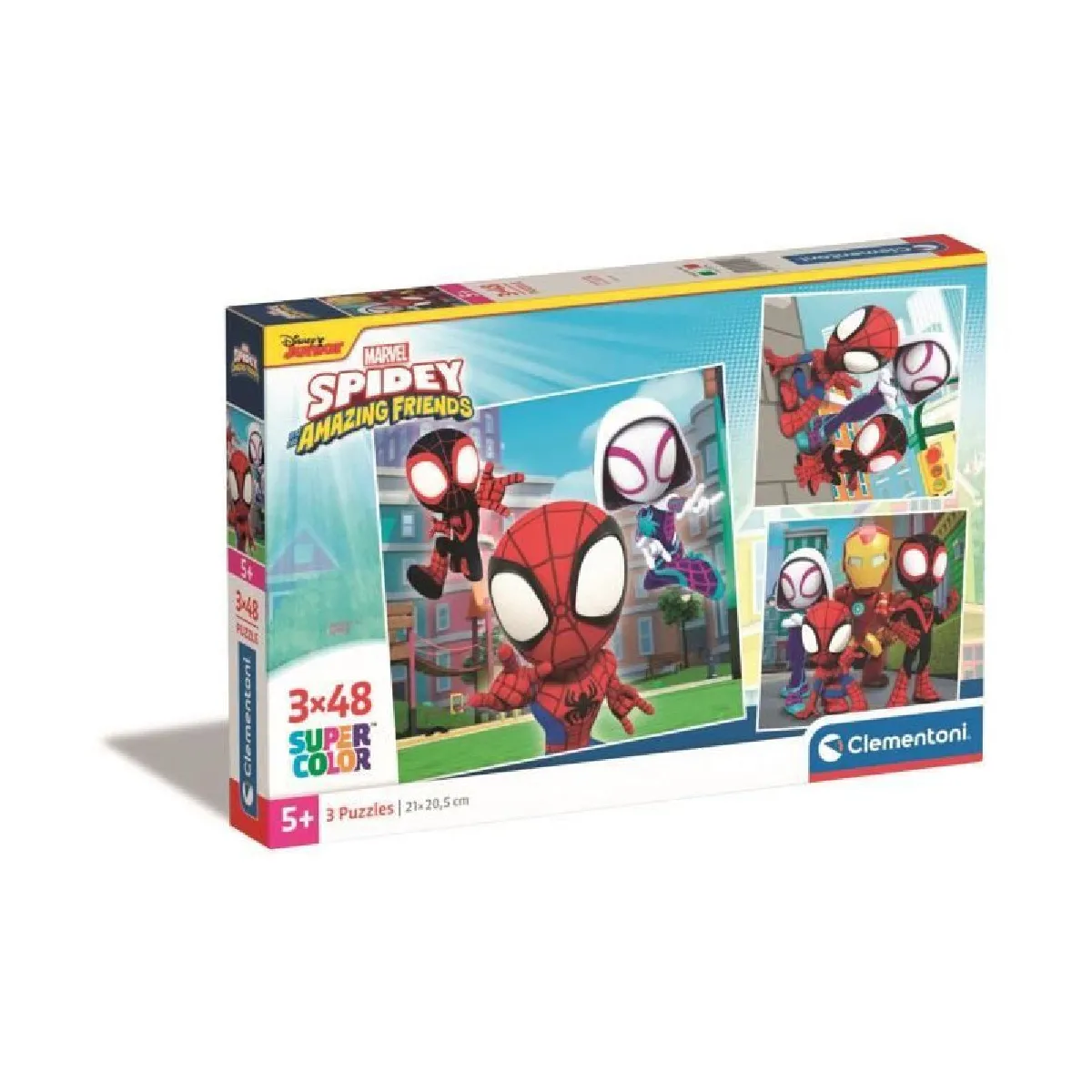 CLEMENTONI 3x48 pièces Spidey et ses amis extraordinaires - vue 7