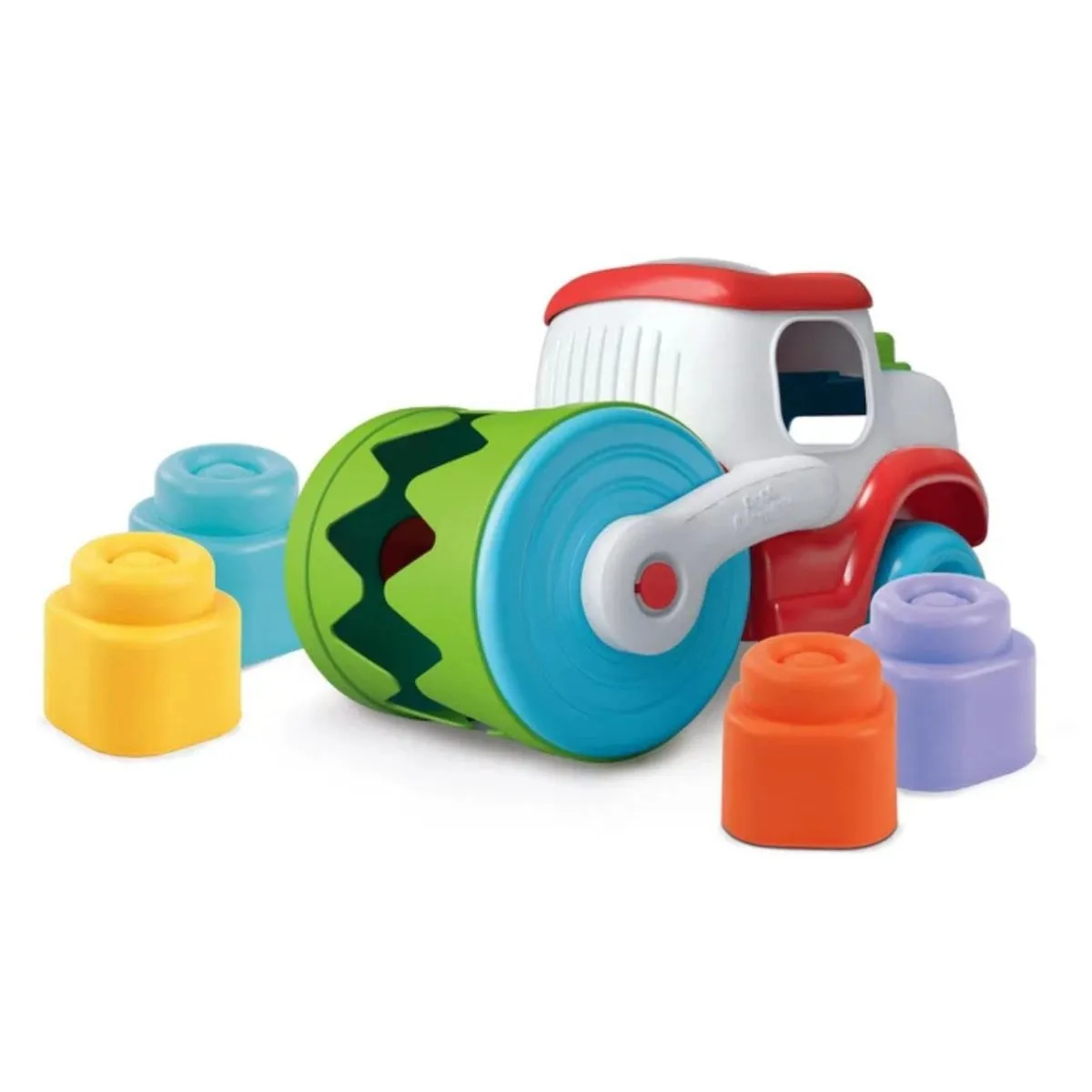 Clementoni Camion sensoriel - Clemmy - Cubes souples -Découverte des sens - Dès 6 mois