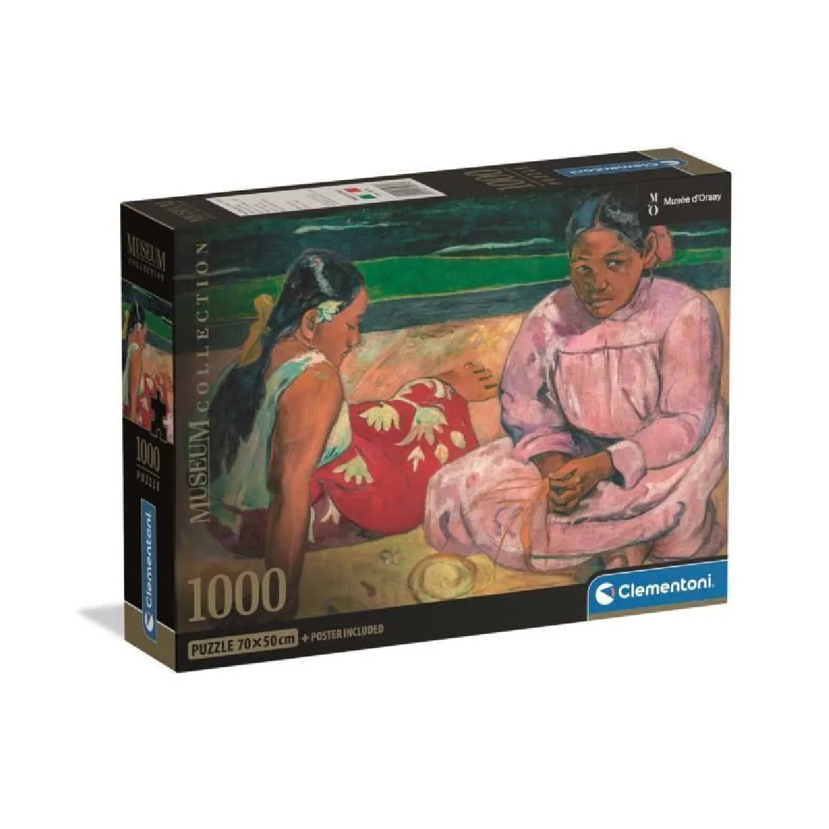 CLEMENTONI - Compact 1000 pieces - Gauguin : Femmes de Tahiti