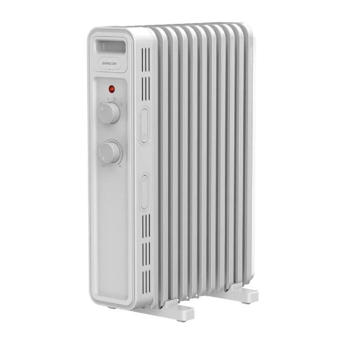 Radiateur électrique bain d’huile SENCOR SOH 3411WH 2 boutons - vue 3