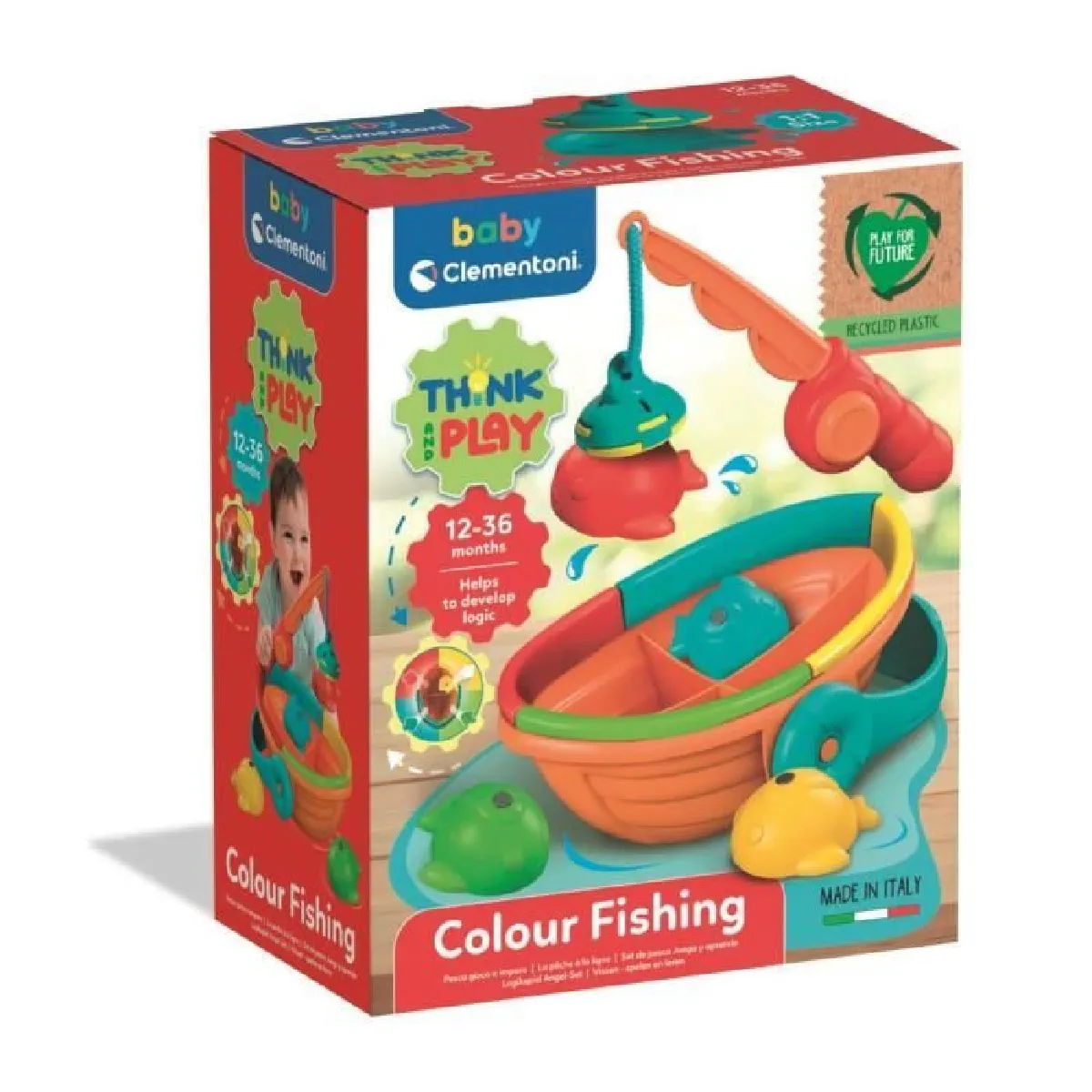 Clementoni jouet de bain pêche à la ligne - Pastel