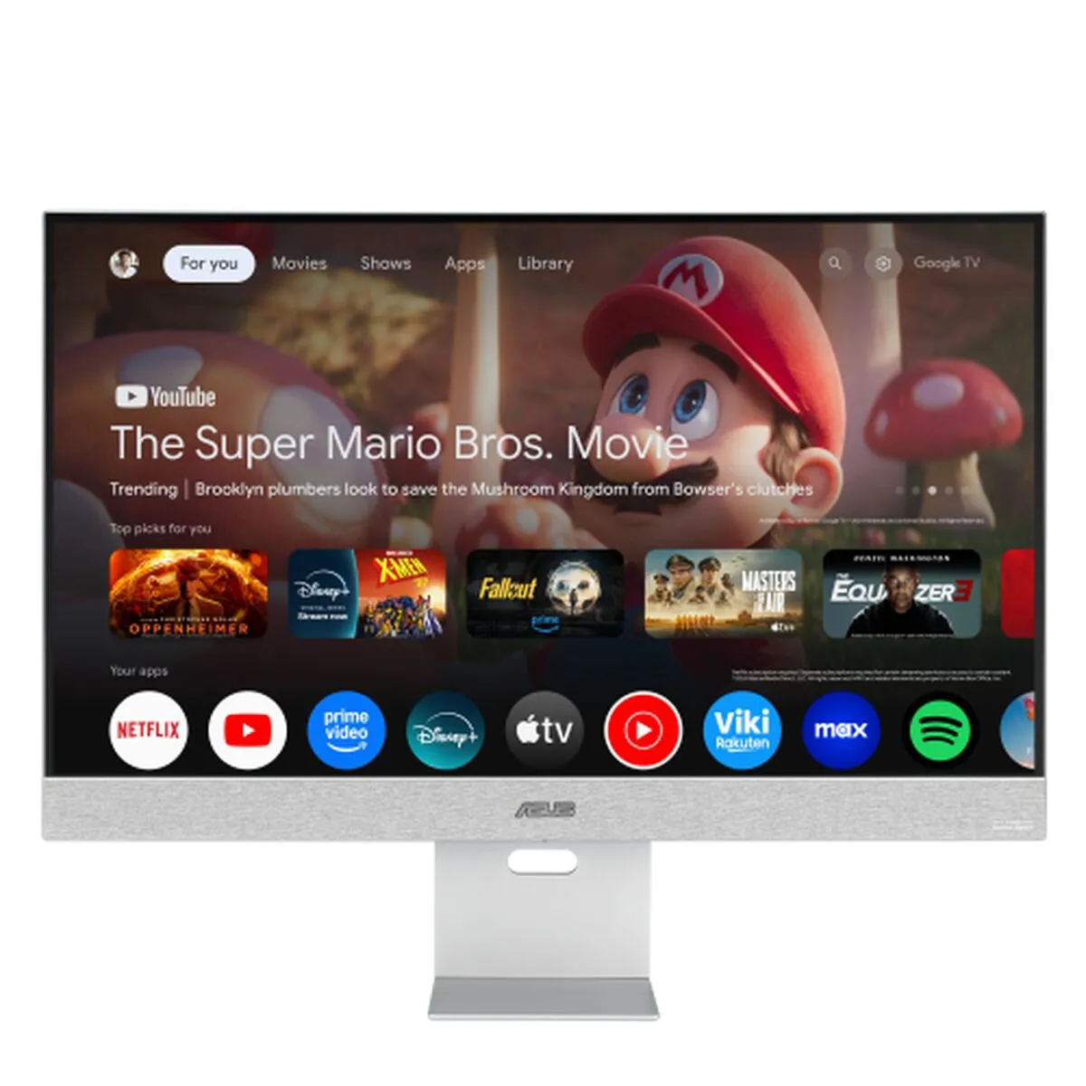 ASUS ZenScreen Smart MS32UC 31.5" LED 4K Ultra HD 5 ms Gris, Blanc - Image 7