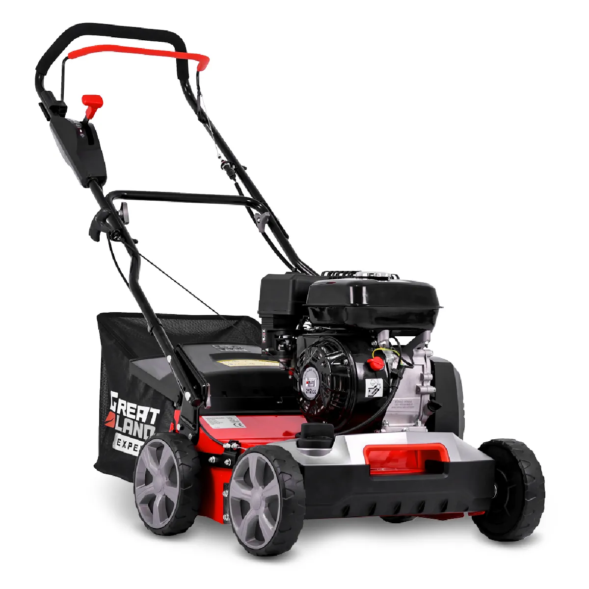 GREATLAND Scarificateur &eacute;mousseur thermique 212cc - Largeur de travail 40cm