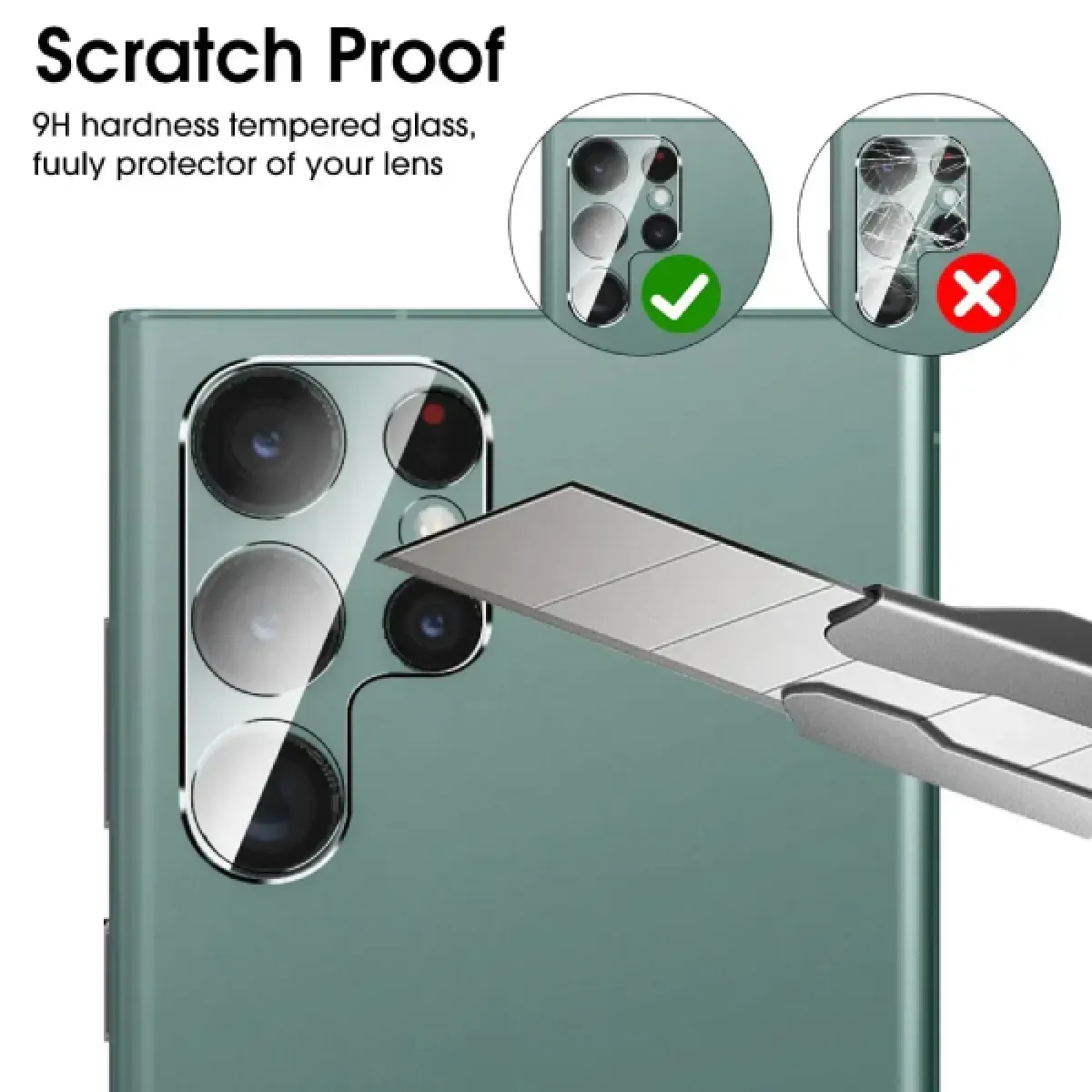 TINGYR Lot 2 Protecteurs Caméra Arrière Xiaomi 15 Ultra - Verre Trempé HD Anti-Rayures