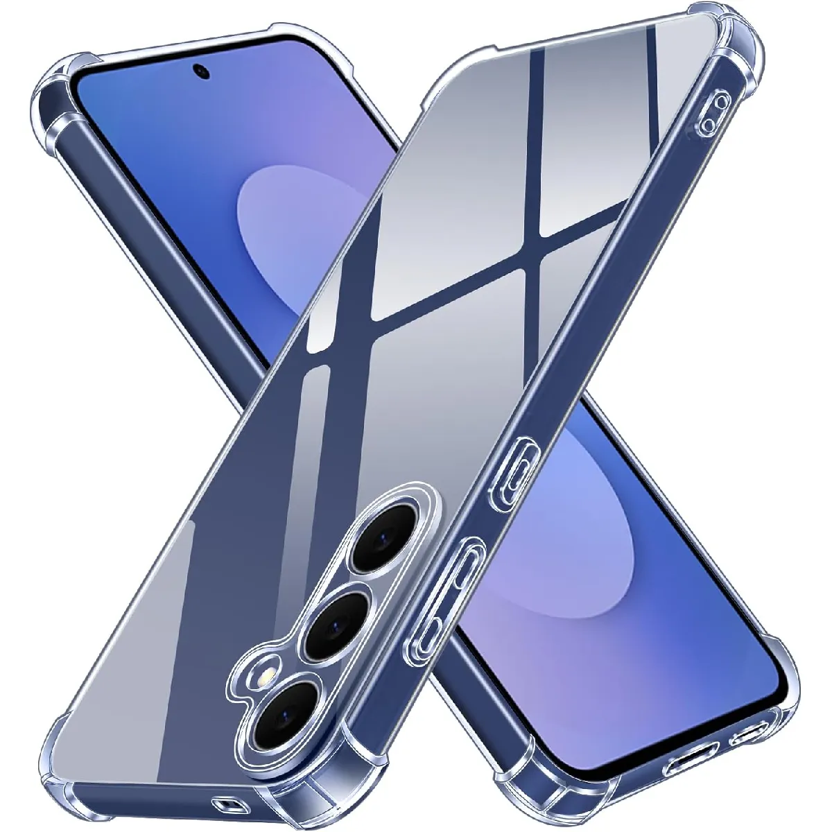 Little Boutik Coque En Silicone Samsung Galaxy S25 Fe - Transparent