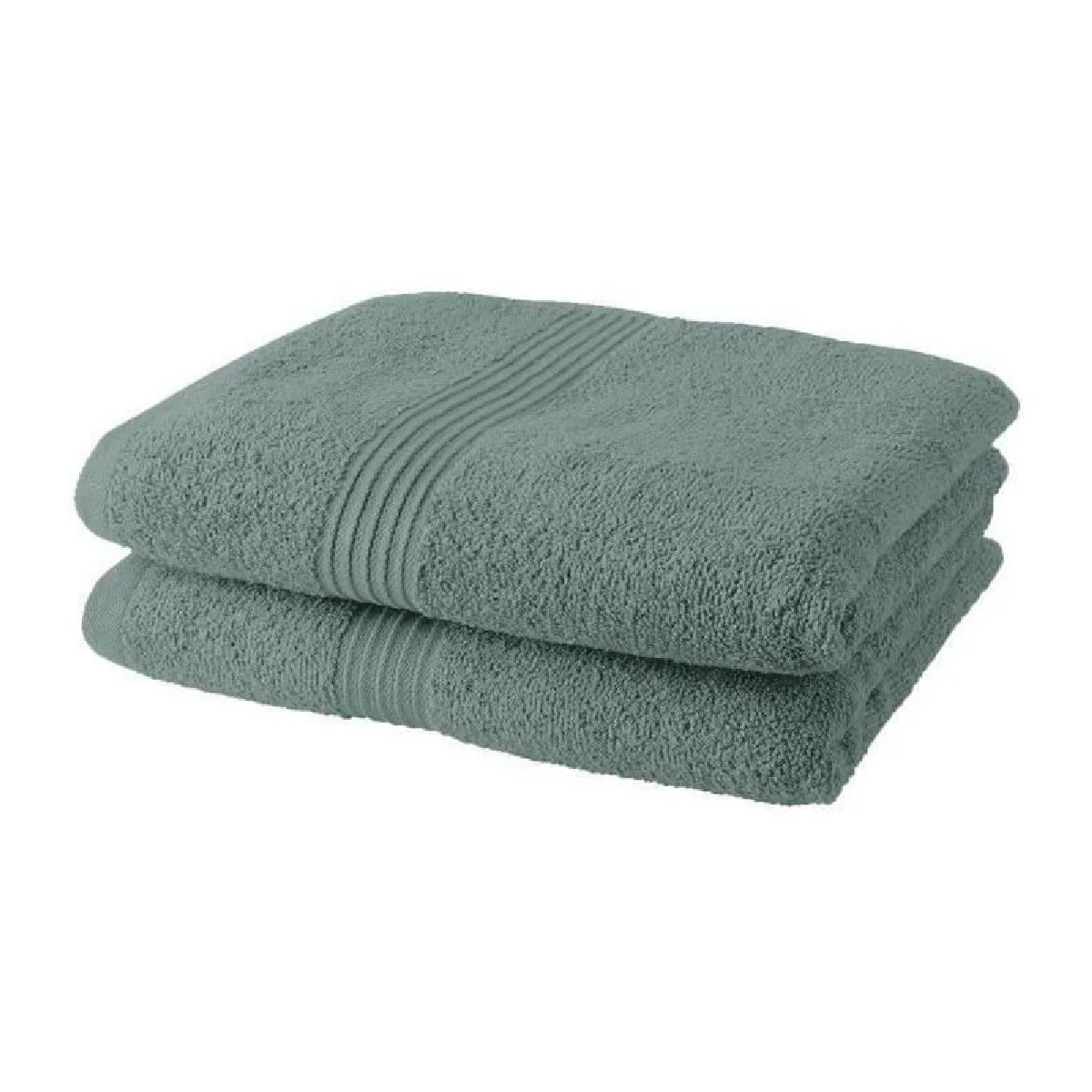 Today lot de 2 serviettes de toilette - Vert d'eau