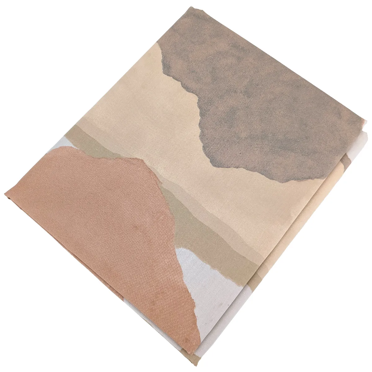 Linnea drap plat percale de coton Land Craie