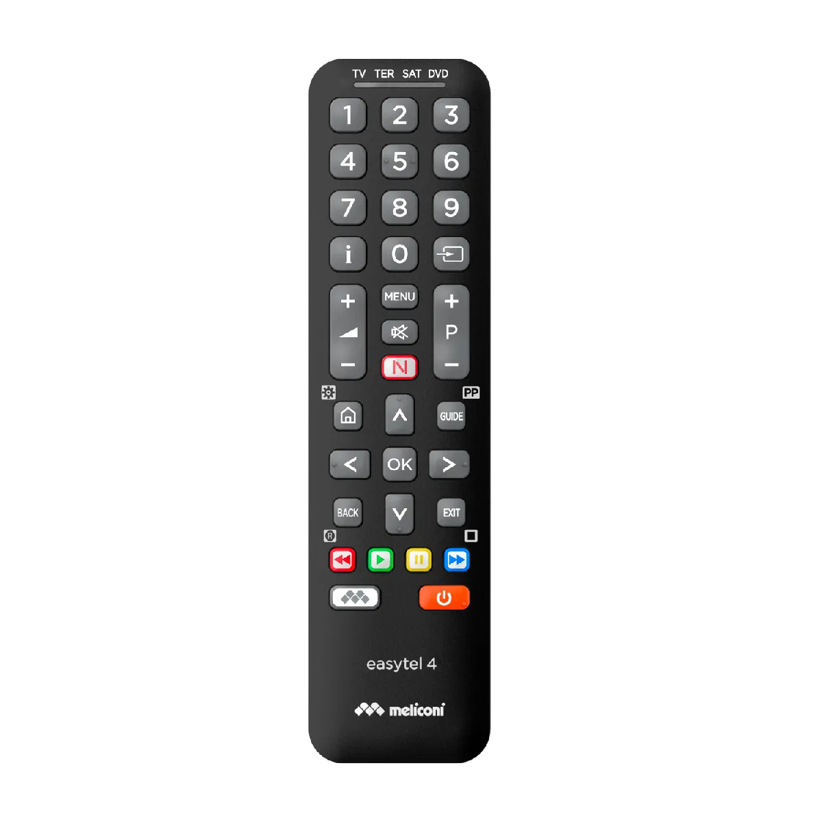 Meliconi Easytel 4 Télécommande Universelle 4 Appareils TV TNT SAT - Image 3