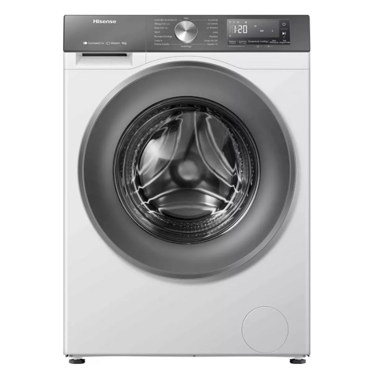 HISENSE Lave-linge hublot 60cm 9kg 1400 tours/min WF3S9043BW7