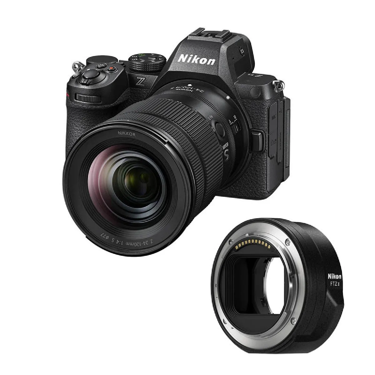 NIKON Z5 II + Objectif Z 24 120mm f4 Garanti + Adaptateur FTZ II - vue 5