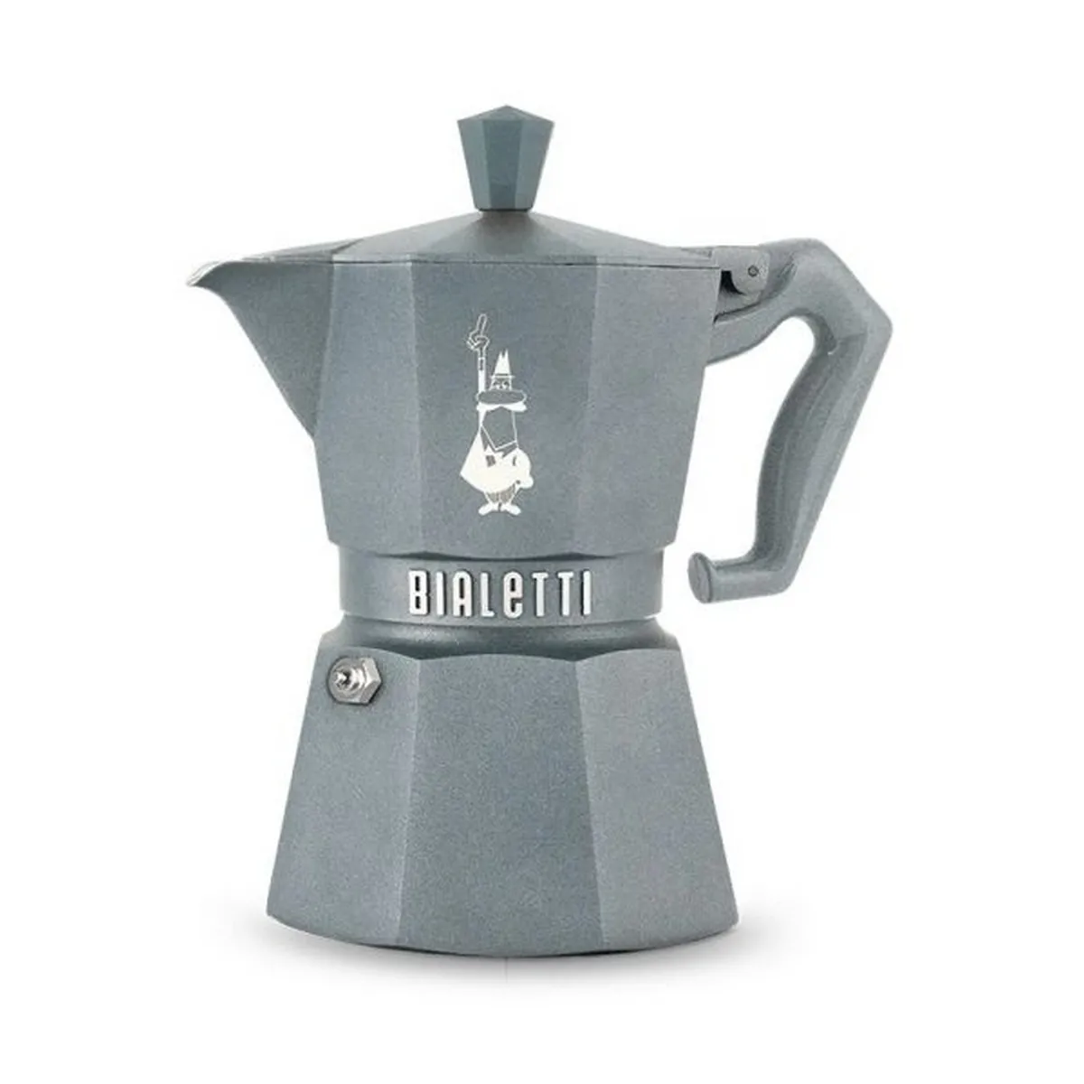 Non Communiqué Gris Cafetière Italienne 3 Tasses Bialetti 0009075 - Image 3