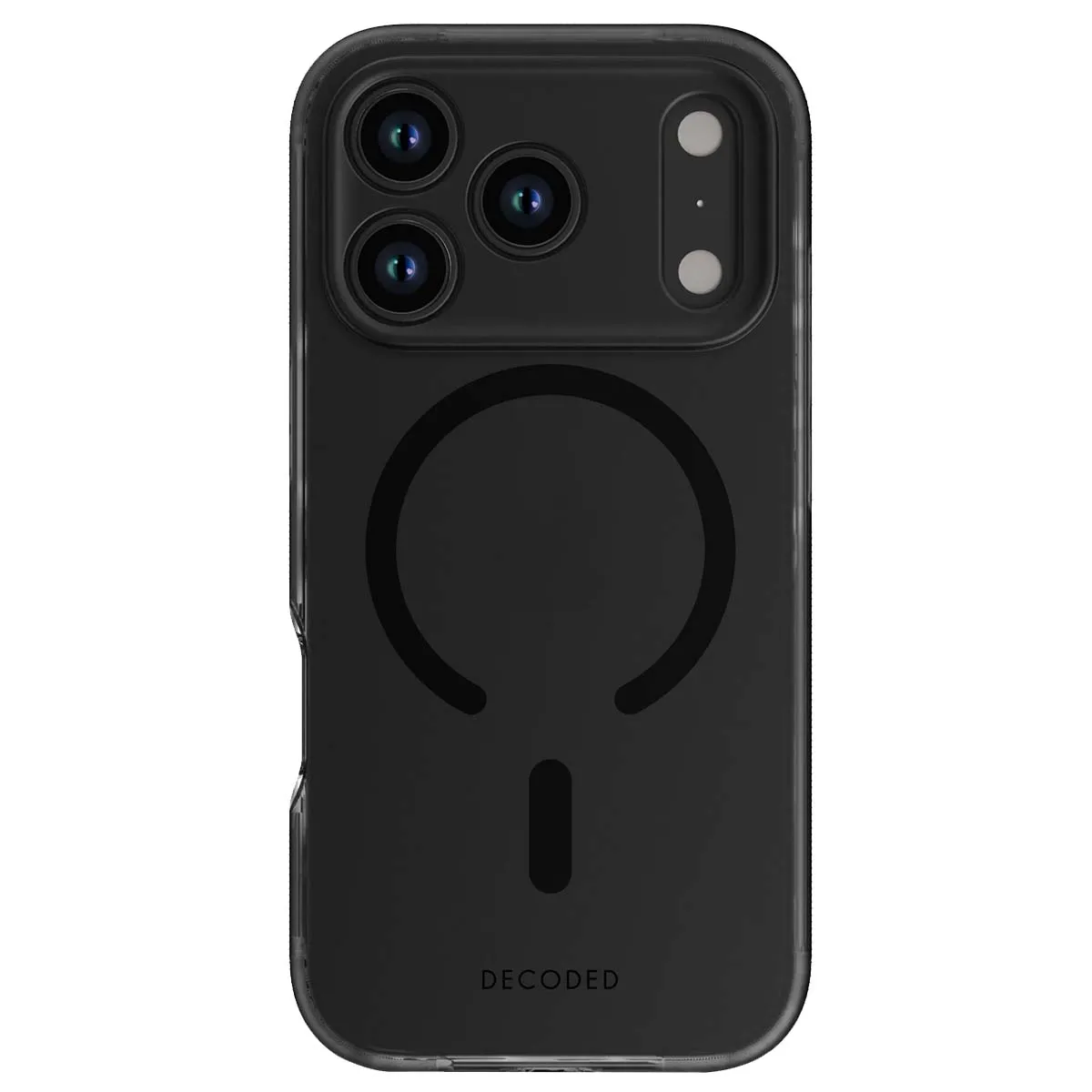 Decoded Noir Coque Pour Iphone 17 Pro Magsafe Hybride Série Droptec Antichocs