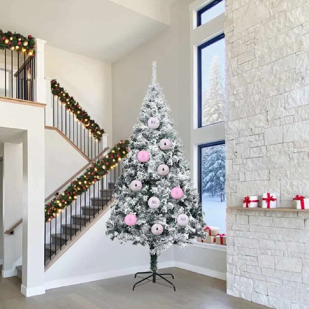 vidaXL Ensemble de Boules de Noël 4 pcs - vue 3