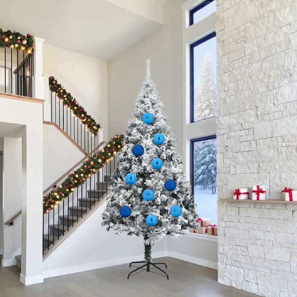 vidaXL Ensemble de Boules de Noël 4 pcs