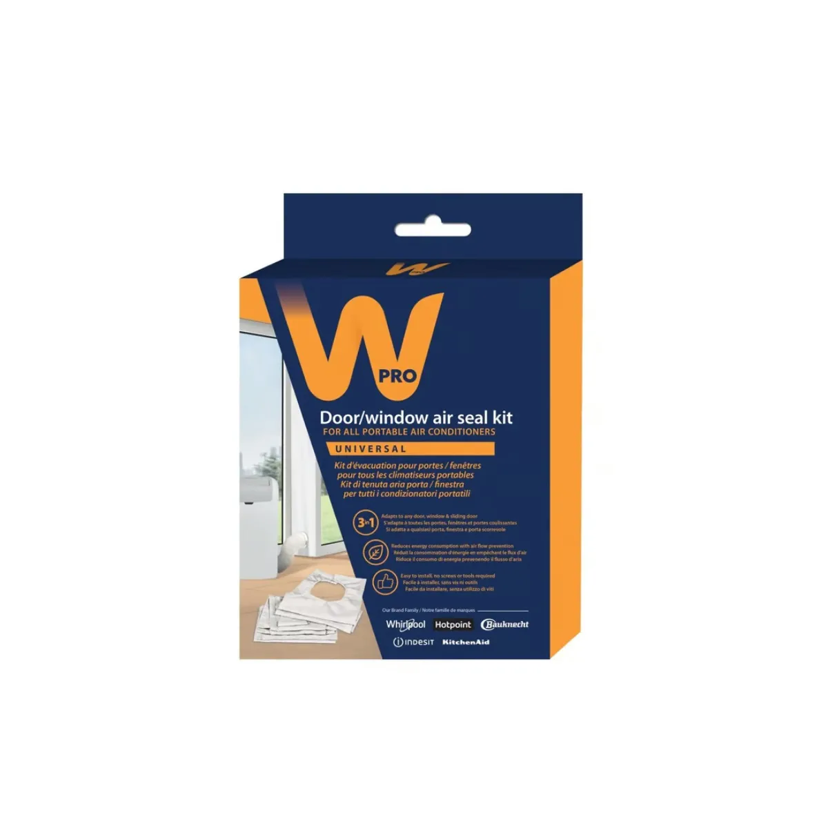 Kit d'etancheite de porte/ fenetre pour climatiseurs mobiles - vue 2