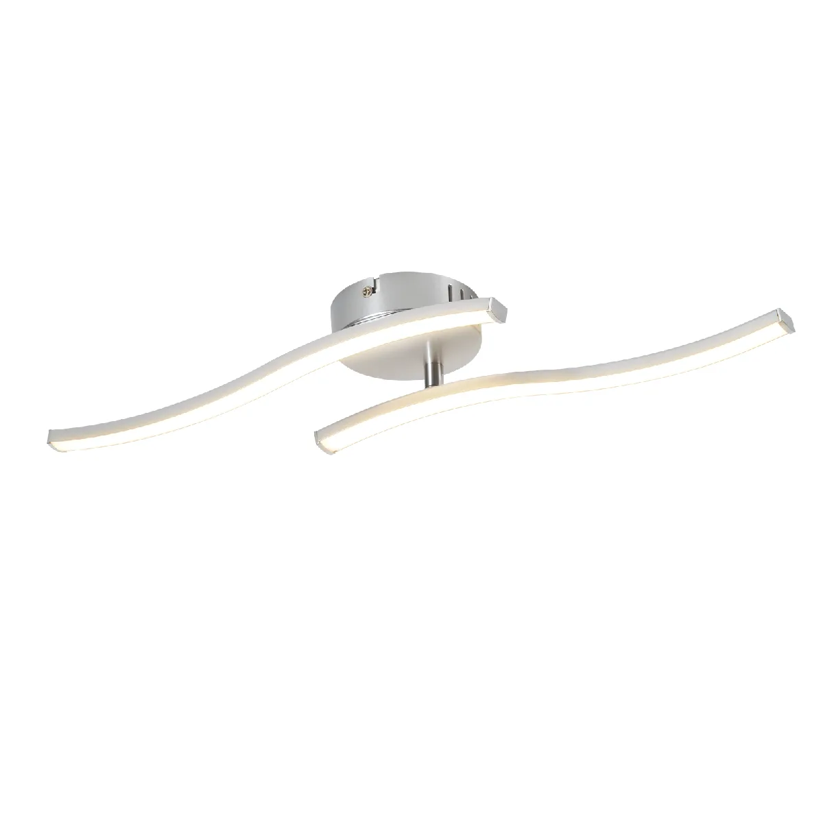 Zmh Plafonnier LED salon - Argent