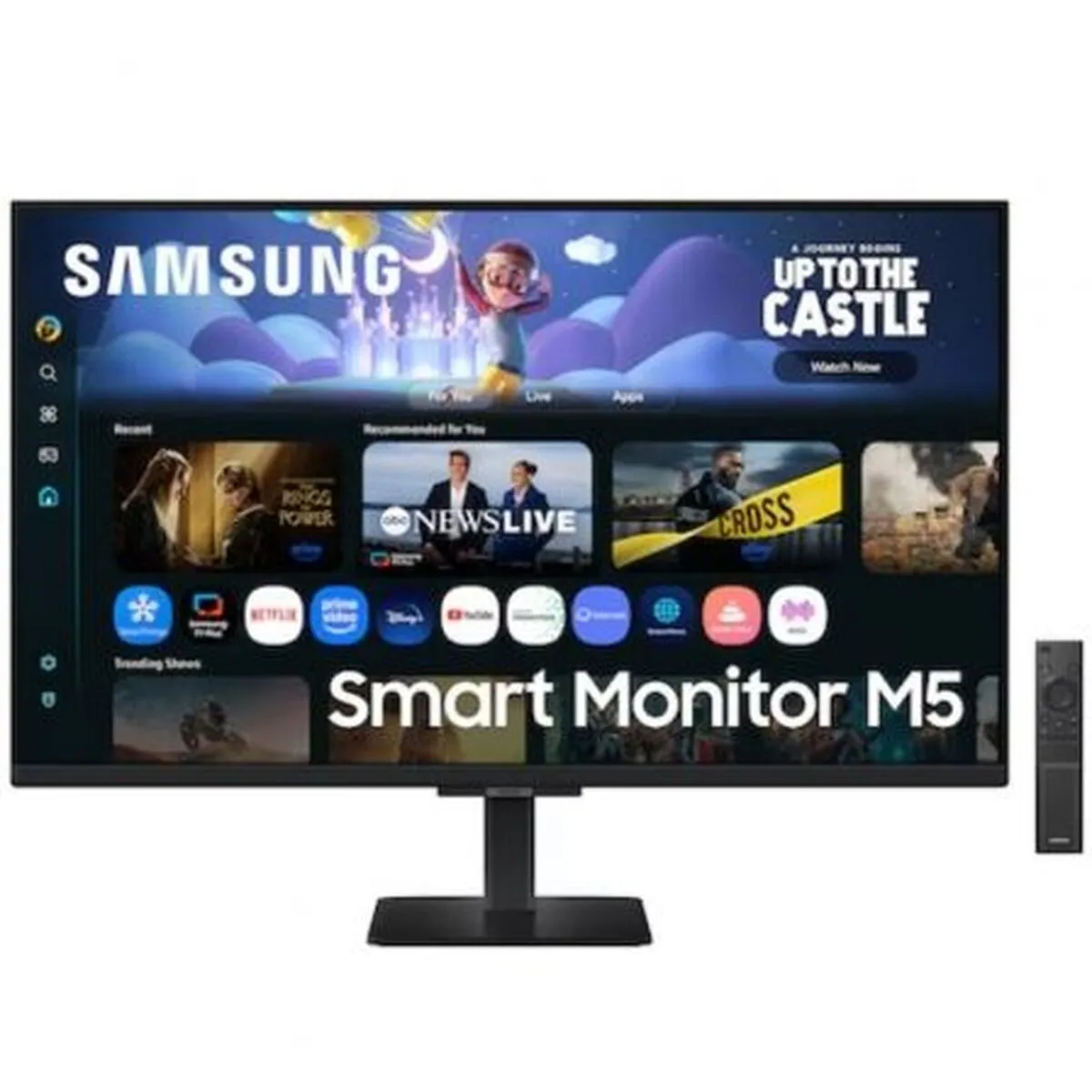 Non Communiqué Noir Samsung S27fm500eu - M50f Series - Écran Led - Intelligent - 27" - 1920 X 1080 Full Hd (1080P) @ 60 Hz - Ips - 250 Cd/M² - 1000:1 - Hdr10 - 5 Ms - 2Xhdmi - Haut-Parleurs - Image 3