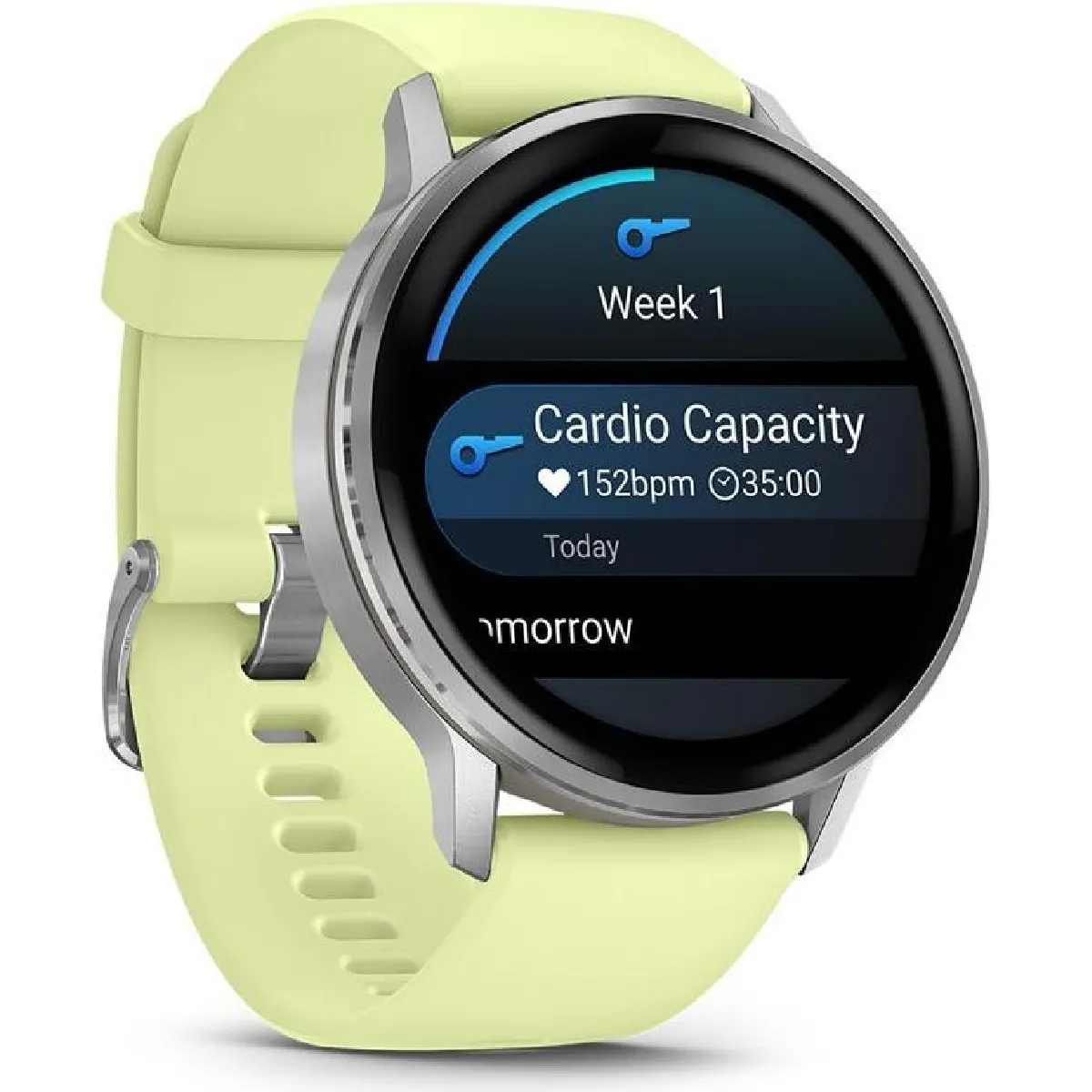 Montre connectée Garmin Venu 4 avec bracelet silicone  45 mm - vue 3