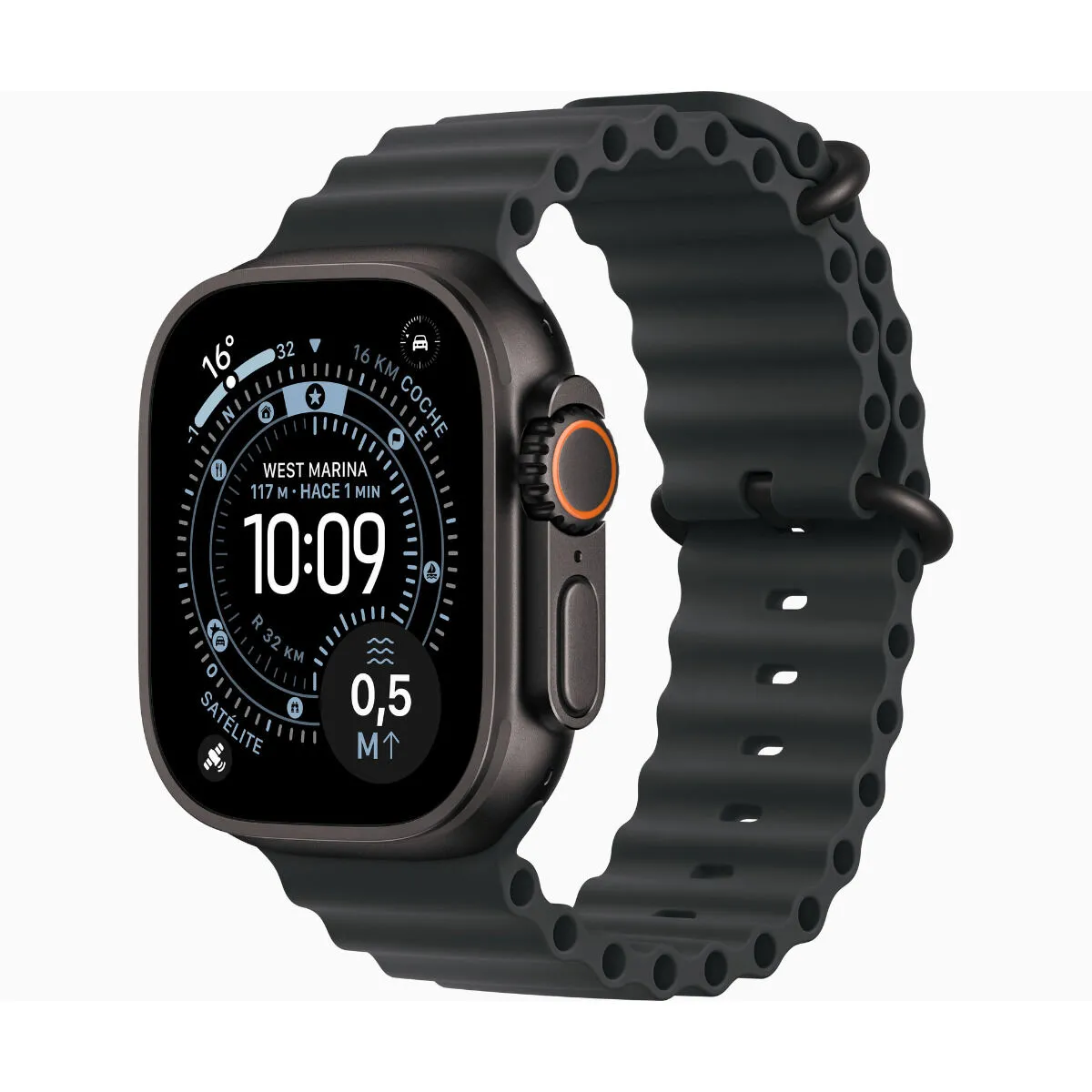 Montre intelligente Apple Apple Watch Ultra 3 Noir 1,92 49 mm Ø 49 mm