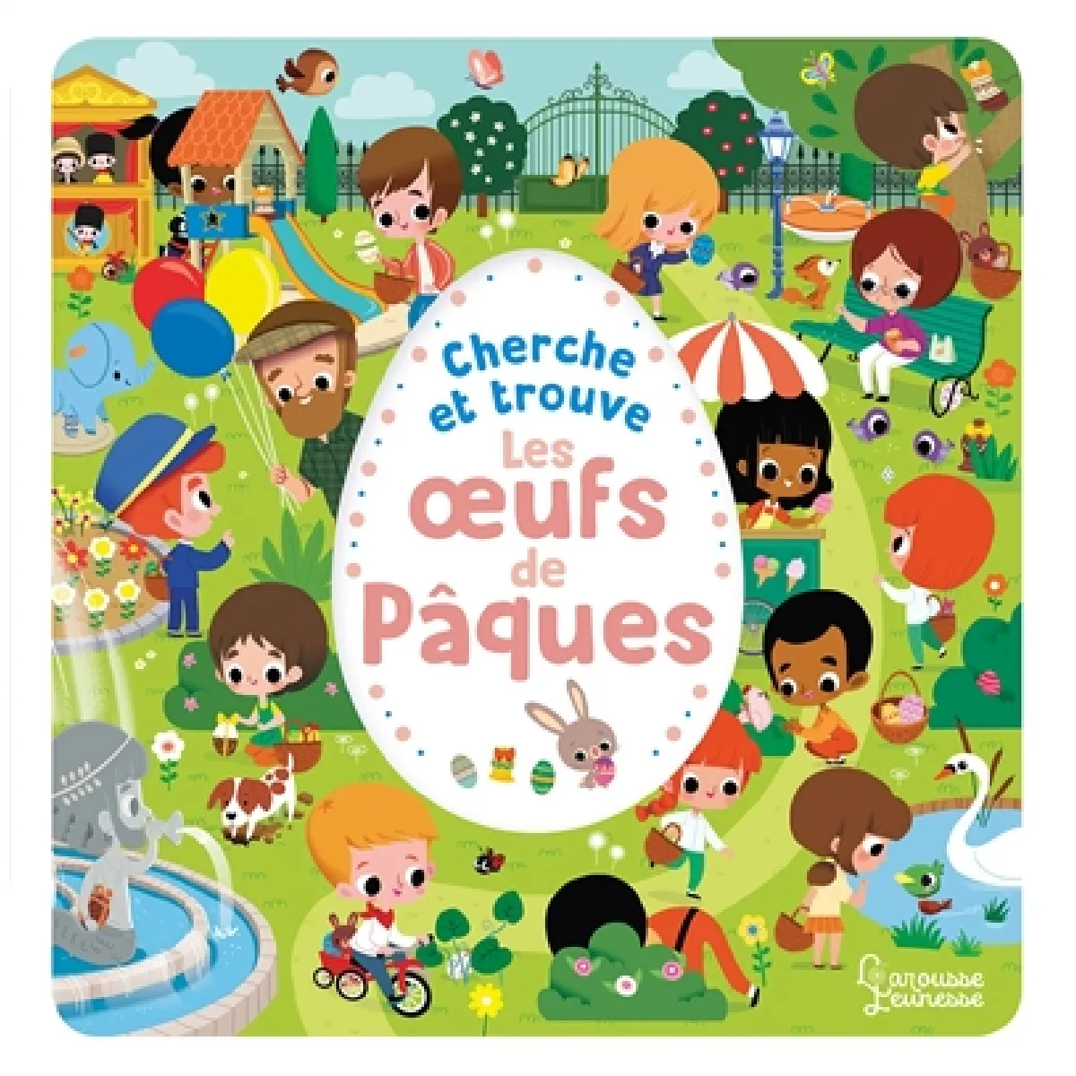 Les oeufs de Pâques : cherche et trouve