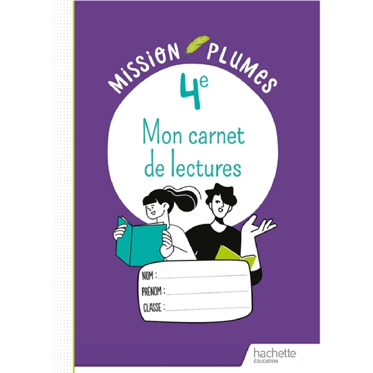 Mon carnet de lectures 4e