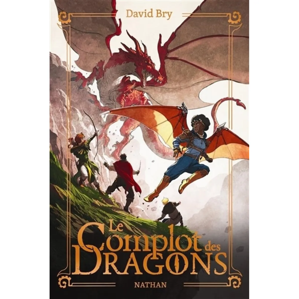 Nathan Le Complot Des Dragons - David Bry - Broché - Roman Adolescent - Image 3