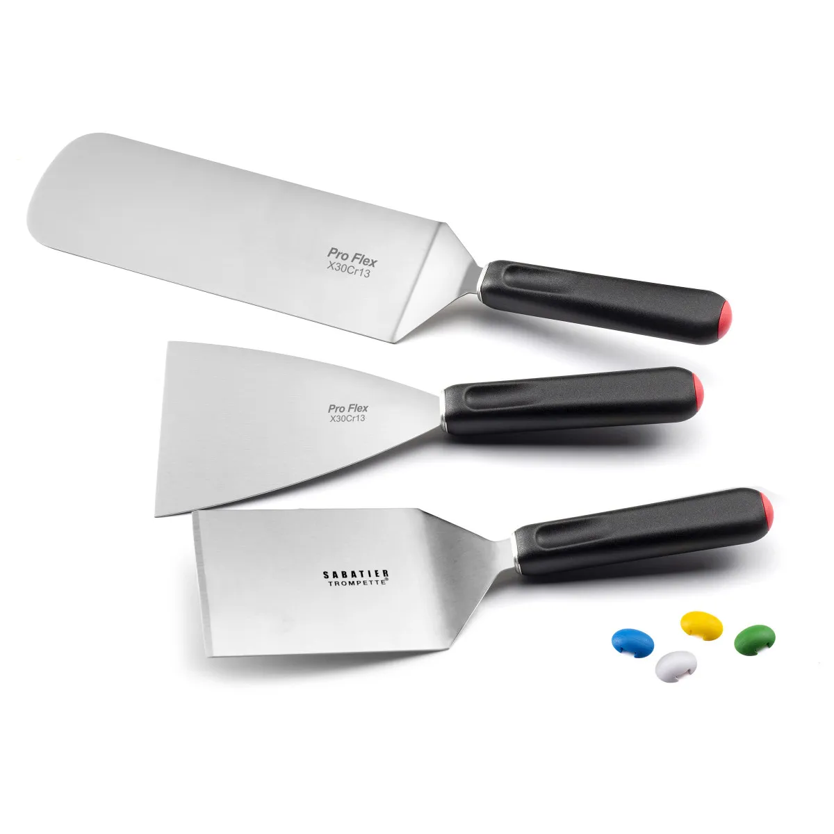 Sabatier Trompette - Set de 3 Spatules Barbecue Pro Flex - Ustensile de Cuisine - Image 2